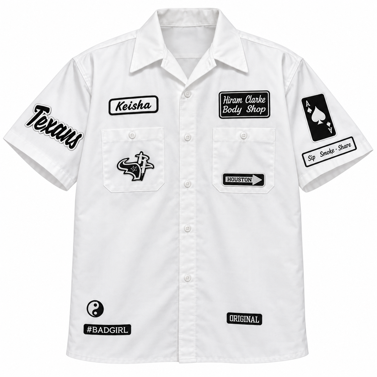 Sip Signature Custom Patch Shirt