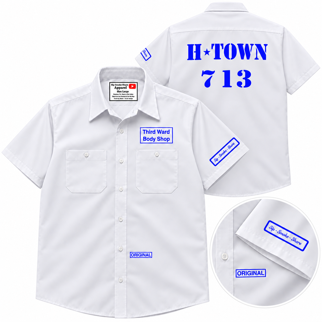 Rep Your City - 713 Third Ward Blue Imprint