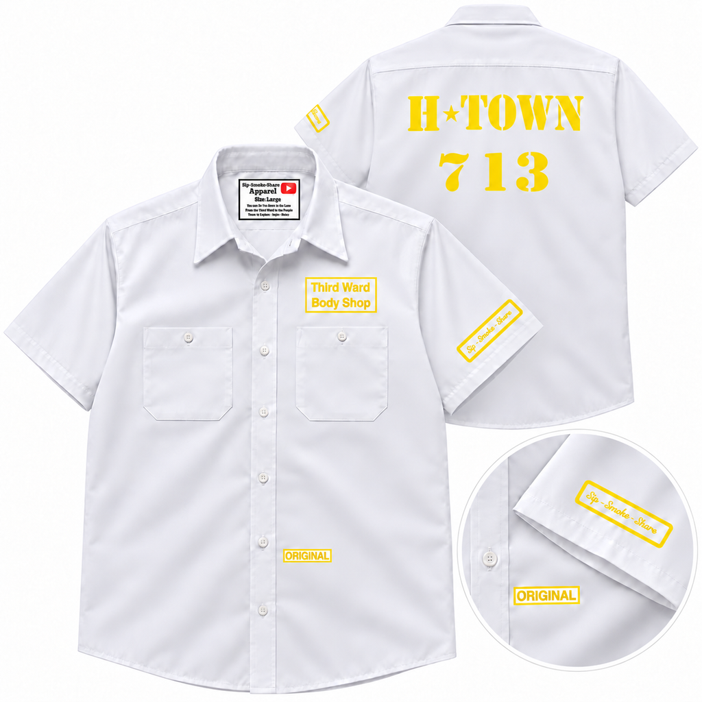 Rep Your City - 713 Third Ward Yellow Imprint