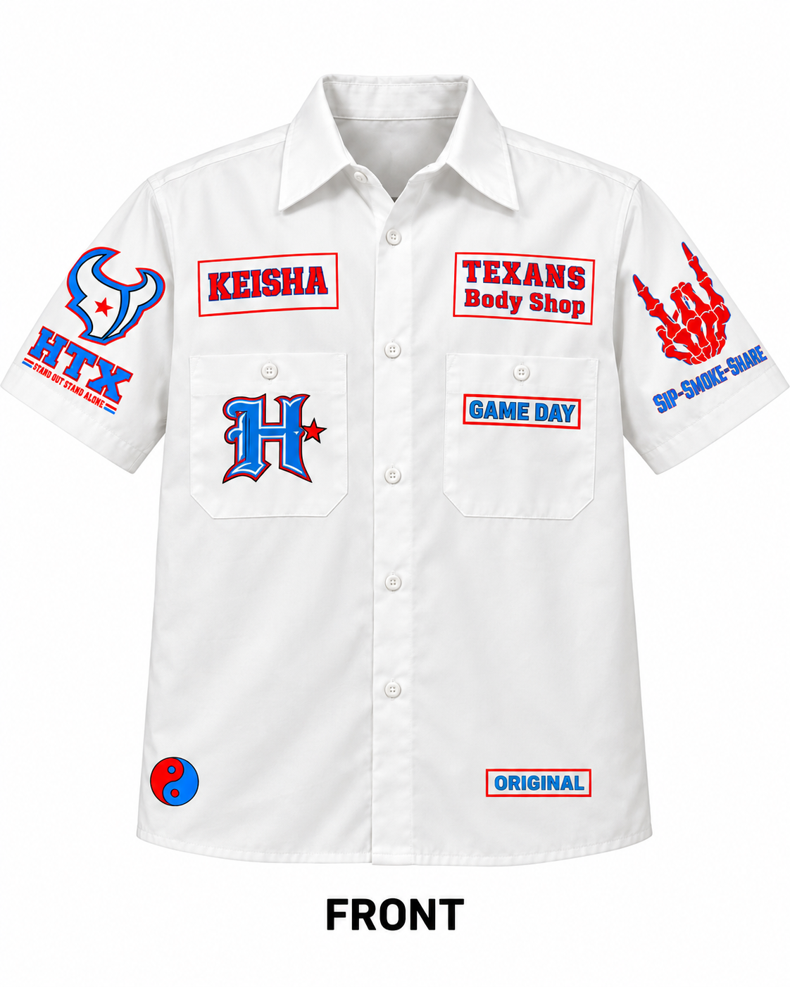 Rep Your Team - Texans "Luv You Blue" Edition