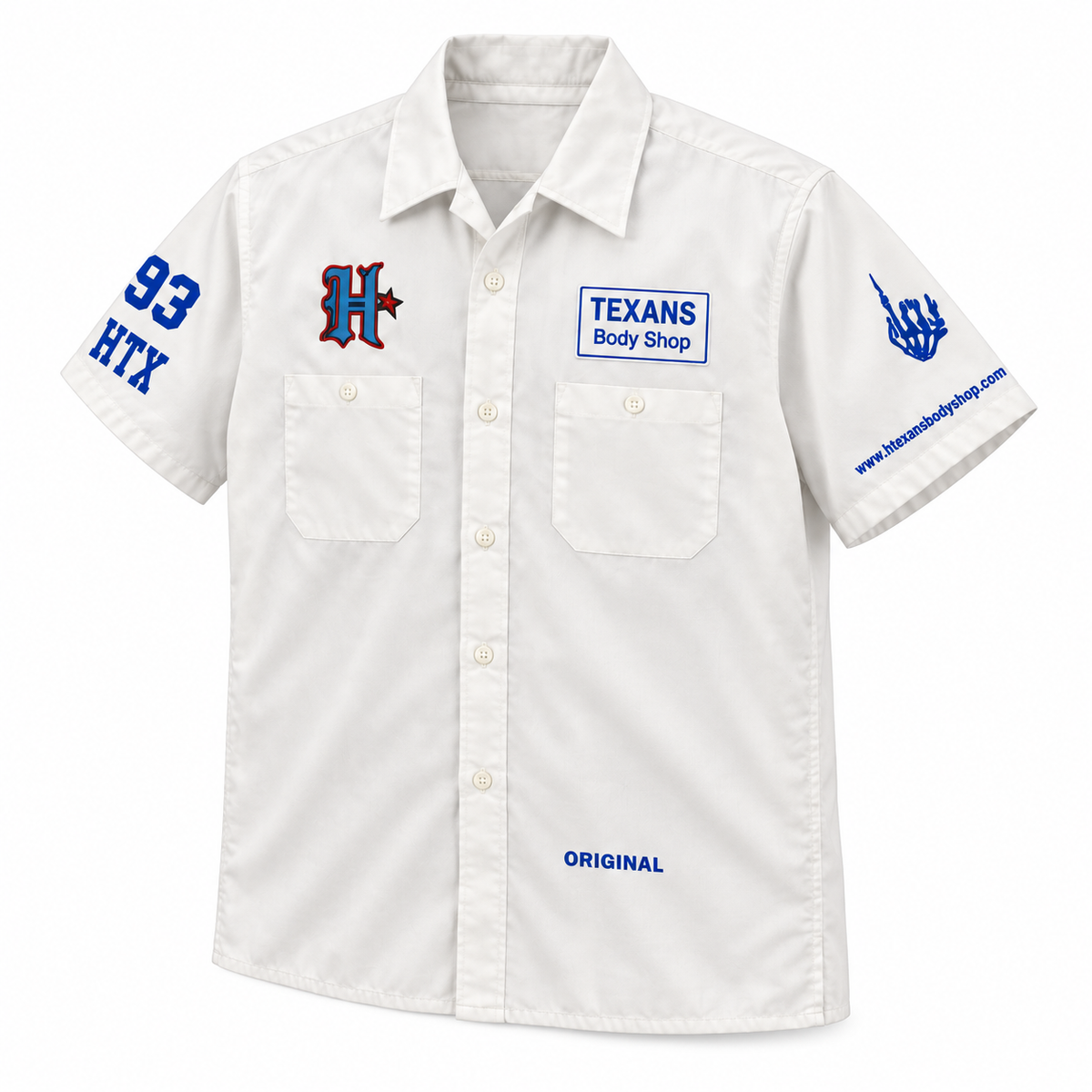Rep Your Team- Texans - 281 Blue Imprint