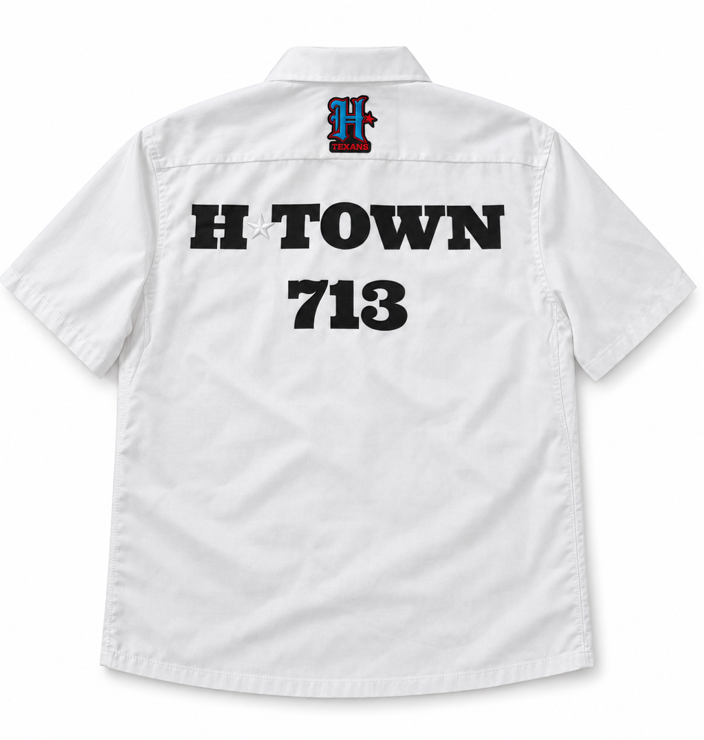 Rep Your Team- Texans - 713 Black Imprint w/ Patches