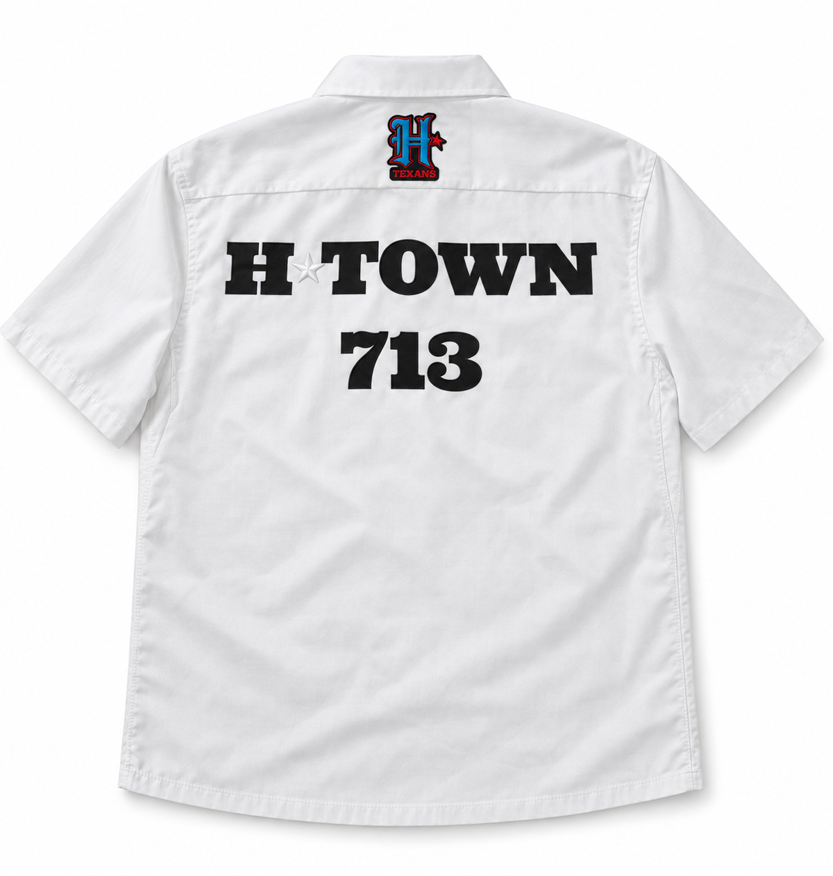 Rep Your Team- Texans - 713 Black Imprint w/ Patches