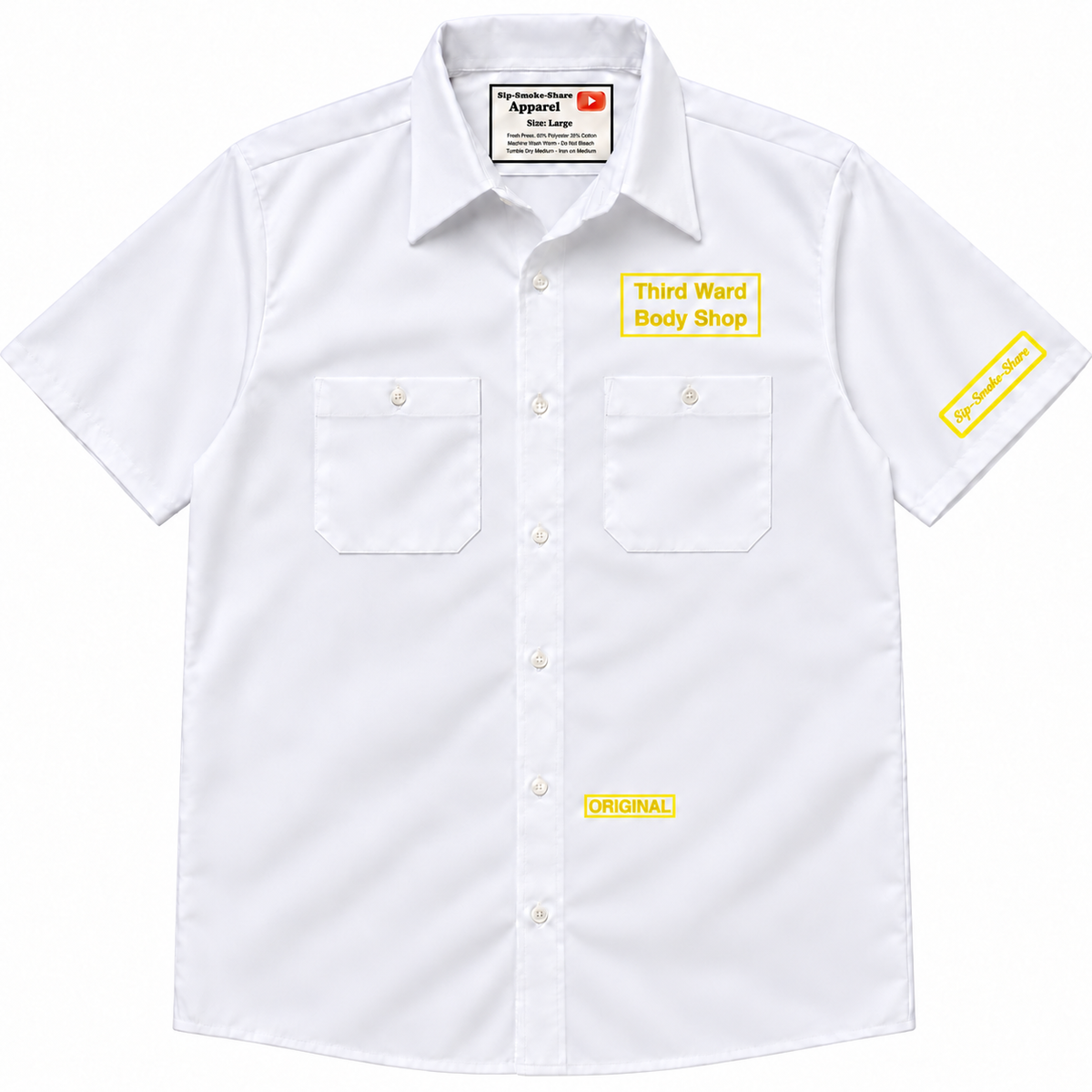 Rep Your City - 713 Third Ward Yellow Imprint