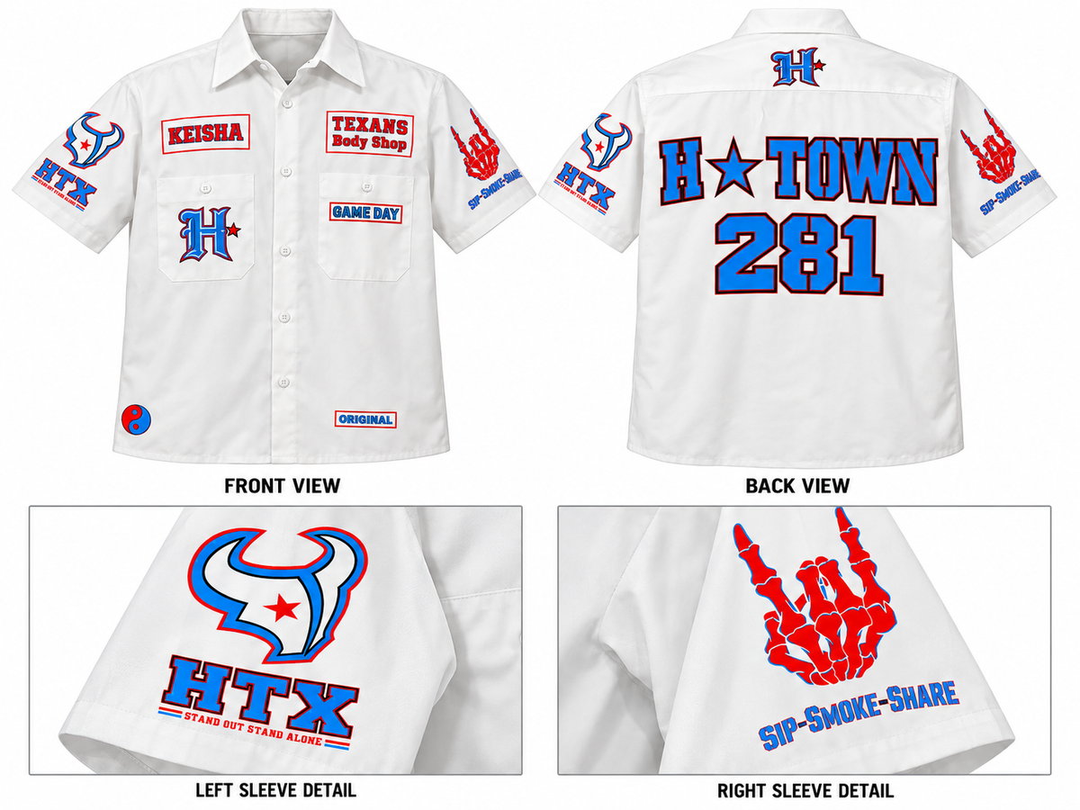 Rep Your Team - Texans "Luv You Blue" Edition